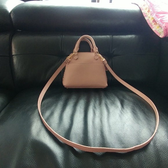 Pink Mini Leather Purse - Picture 2 of 7